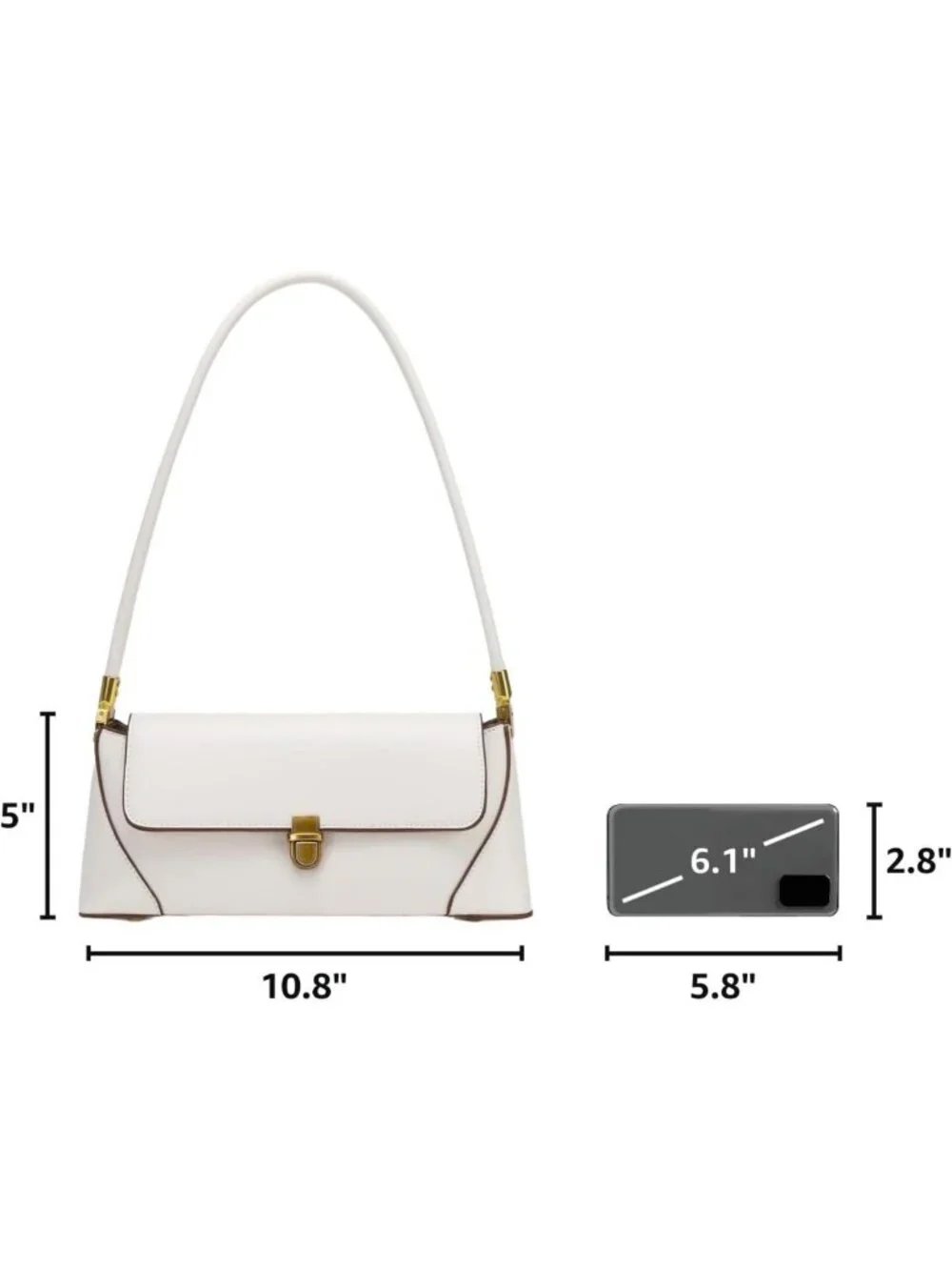 Vintage-Inspired Shoulder Bag for Women | Cute Retro Mini Clutch & Hobo Tote